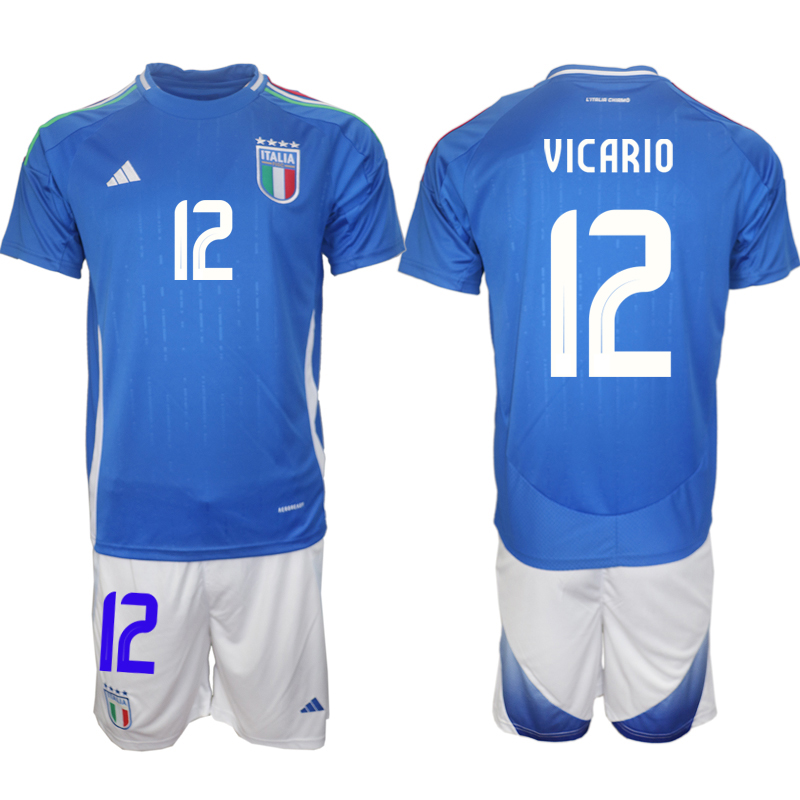 Men 2024-2025 Season Italy home Blue #12 Soccer Jersey->indianapolis colts->NFL Jersey
